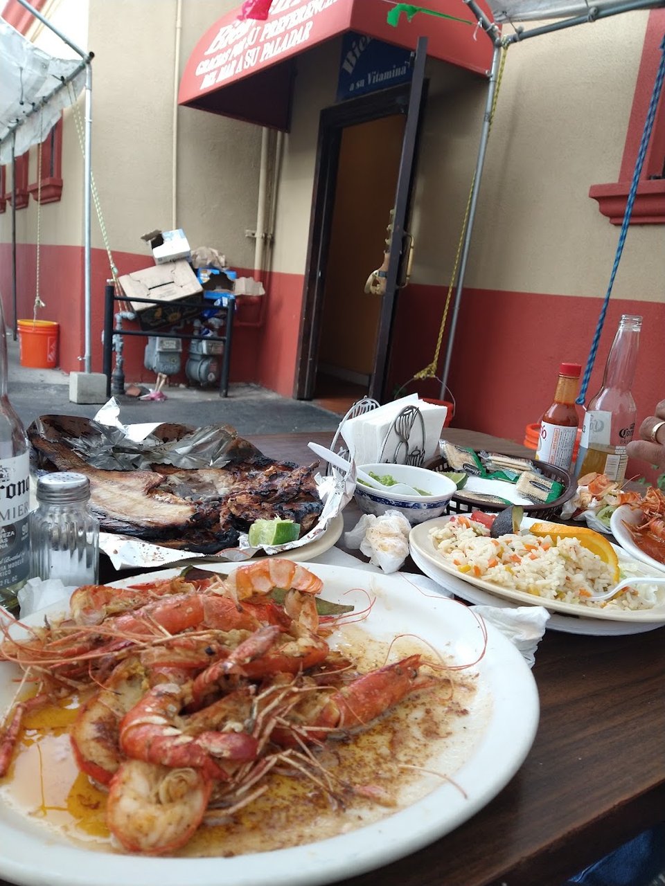 Langostinos a La Plancha